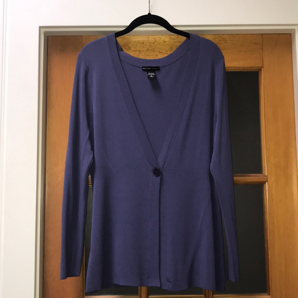 EUC Single button cardigan